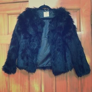 Black Fur Coat